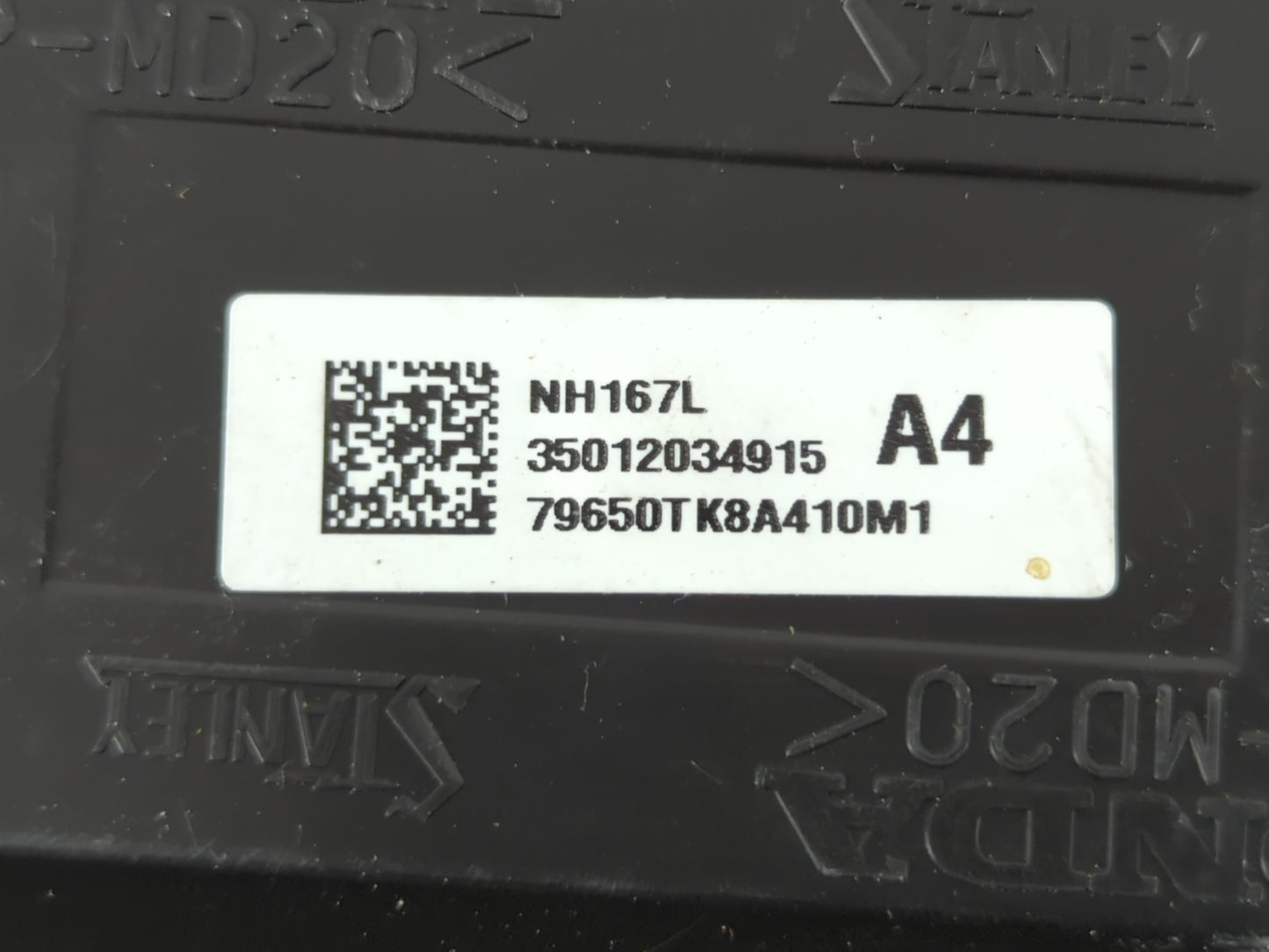 2011-2017 Honda Odyssey Climate Control Module Temperature AC/Heater Replacement P/N:35012034915 NH167L Fits OEM Used Auto P