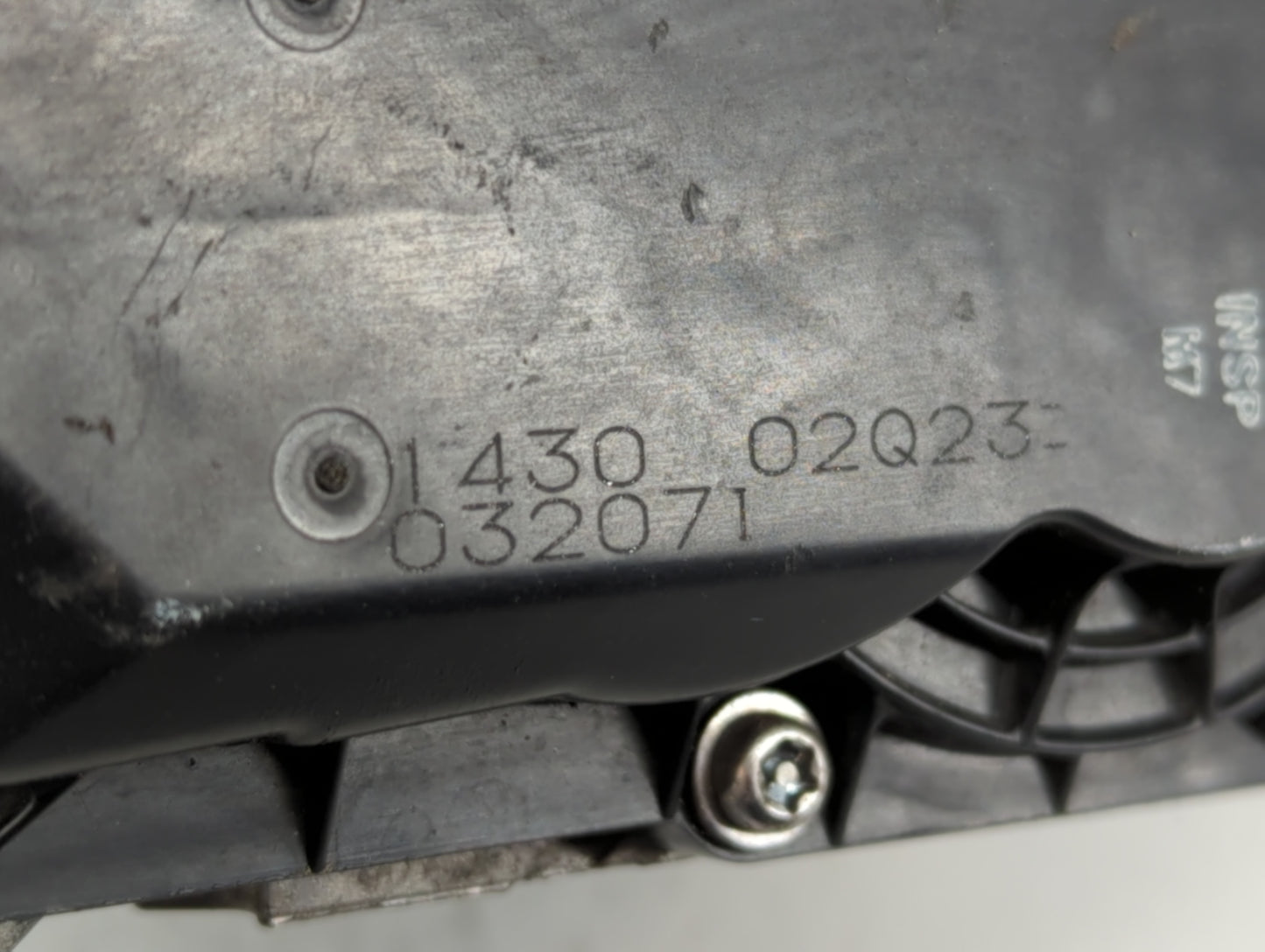 2011-2017 Honda Odyssey Throttle Body P/N:1430 02Q23 Fits Fits 2009 2010 2011 2012 2013 2014 2015 2016 2017 OEM Used Auto Pa