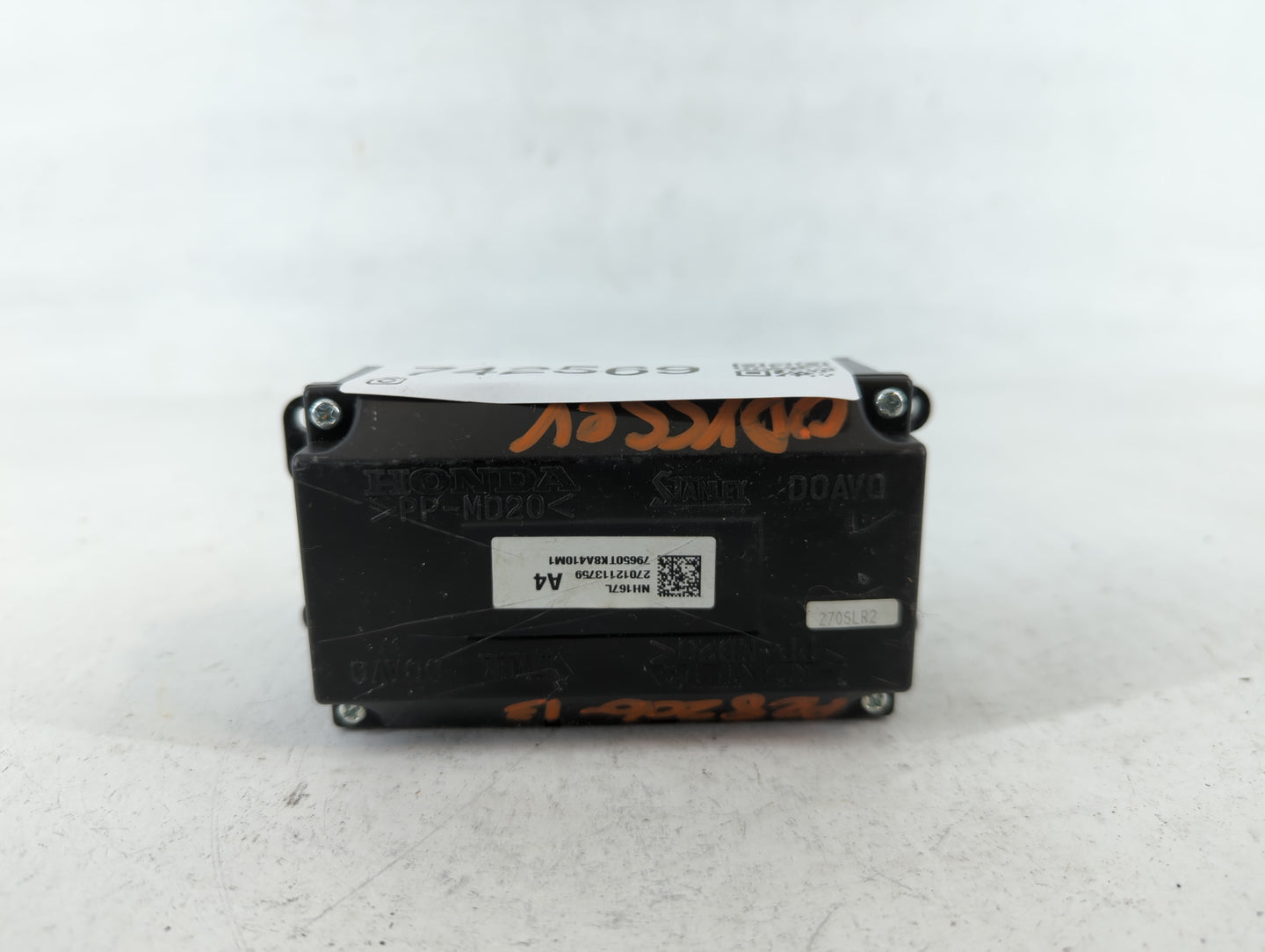 2011-2017 Honda Odyssey Climate Control Module Temperature AC/Heater Replacement P/N:27012113759 A4 Fits OEM Used Auto Parts