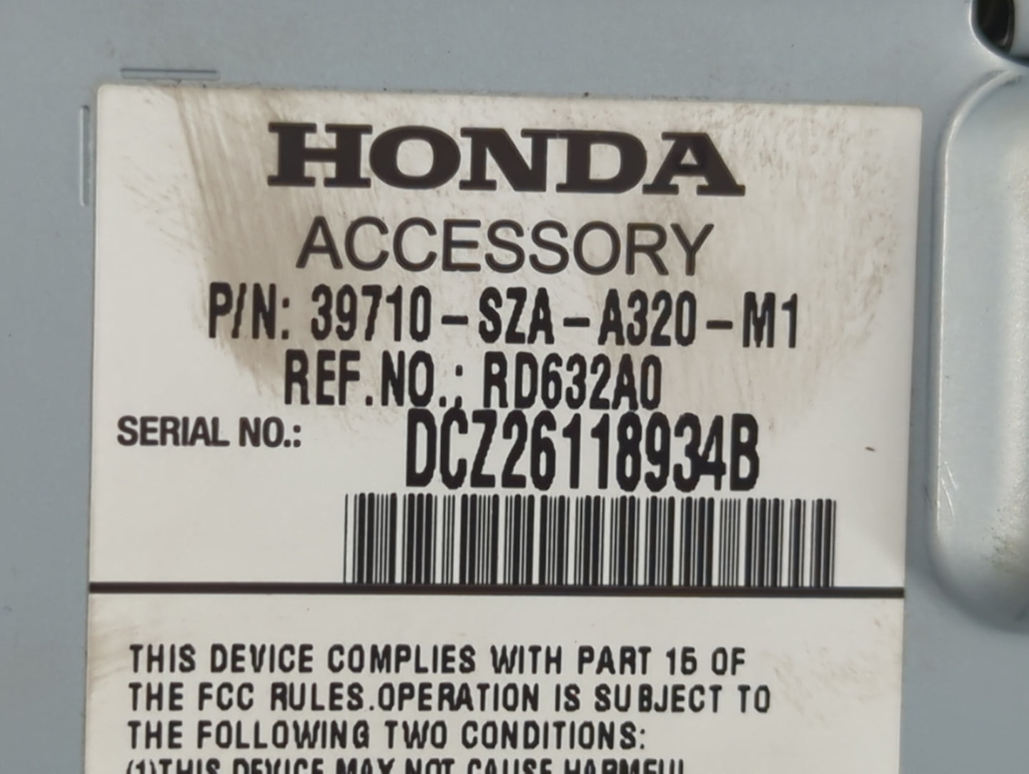2013 Honda Pilot Instrument Cluster Speedometer Gauges P/N:39710-SZA-A320-M1 Fits OEM Used Auto Parts - Oemusedautoparts1.co