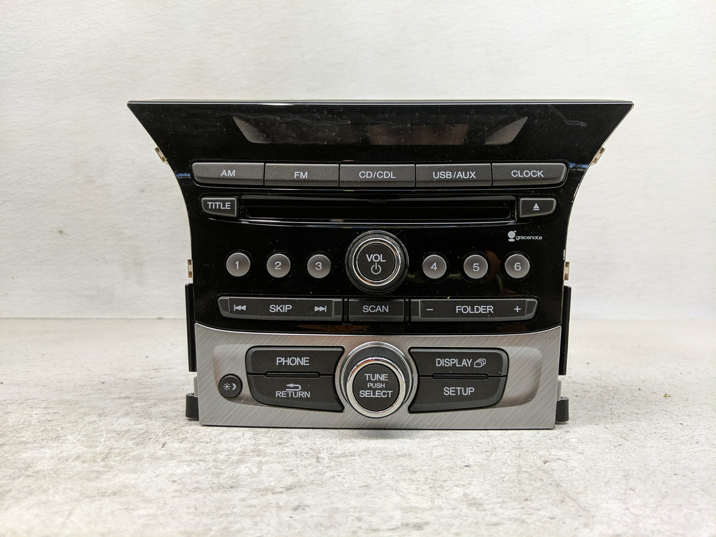 2013-2015 Honda Pilot Radio AM FM Cd Player Receiver Replacement P/N:39100-SZA-C211-M1 Fits Fits 2013 2014 2015 OEM Used Aut