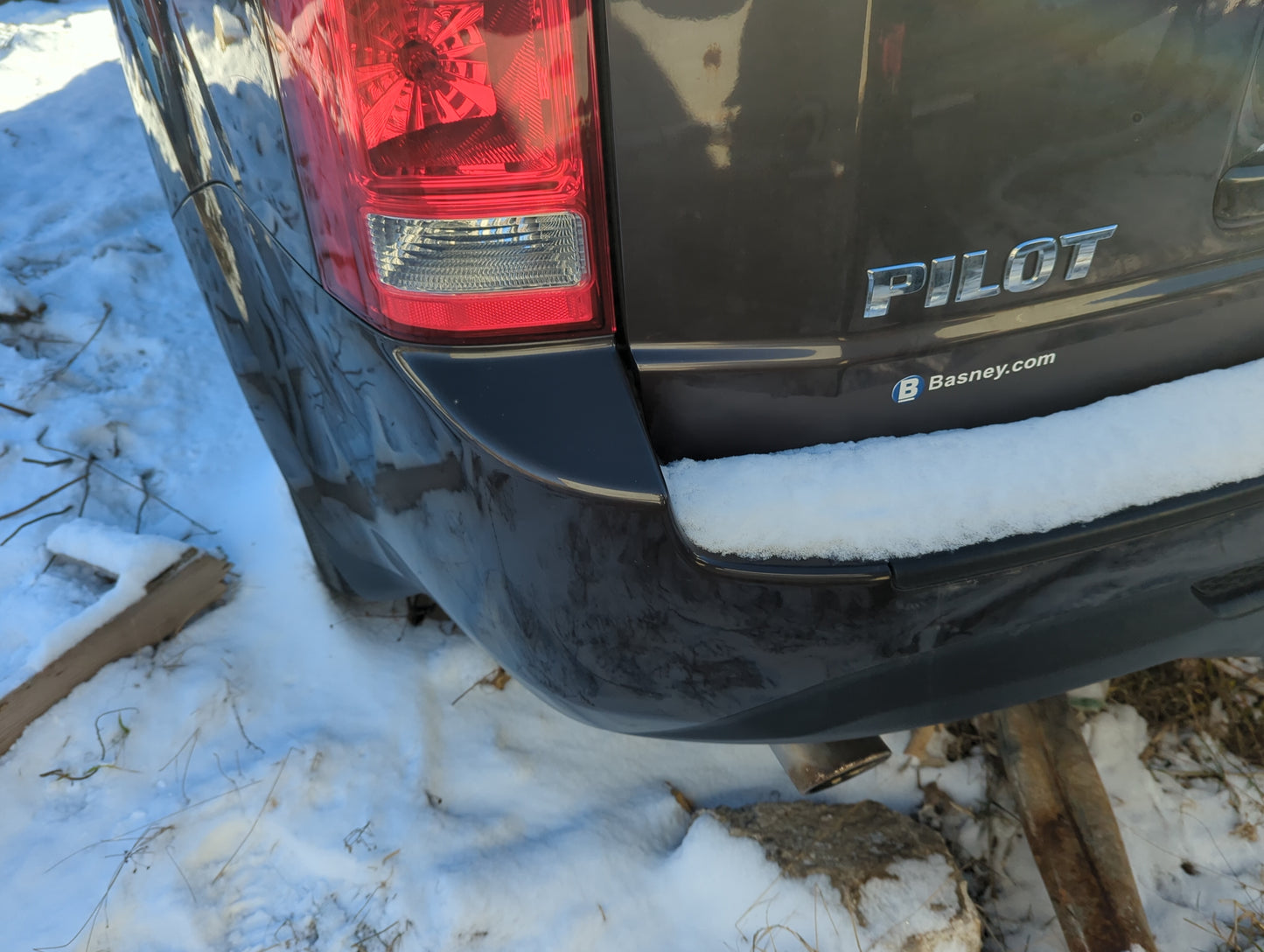 2012-2015 Honda Pilot Rear Bumper Assembly Oem 1311209 - Oemusedautoparts1.com