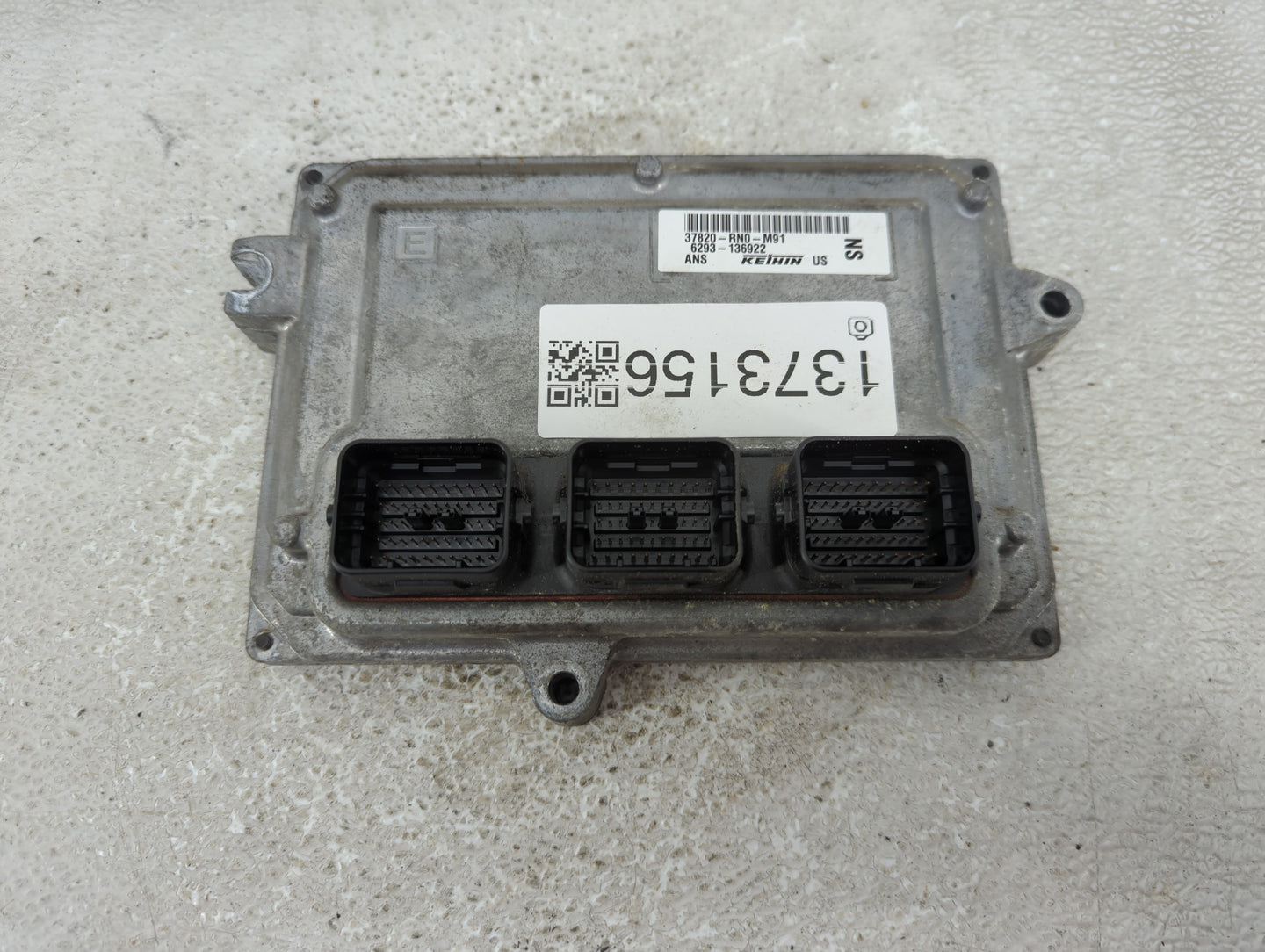 2013-2015 Honda Pilot PCM Engine Control Computer ECU ECM PCU OEM P/N:37820-RN0-M91 Fits Fits 2013 2014 2015 OEM Used Auto P