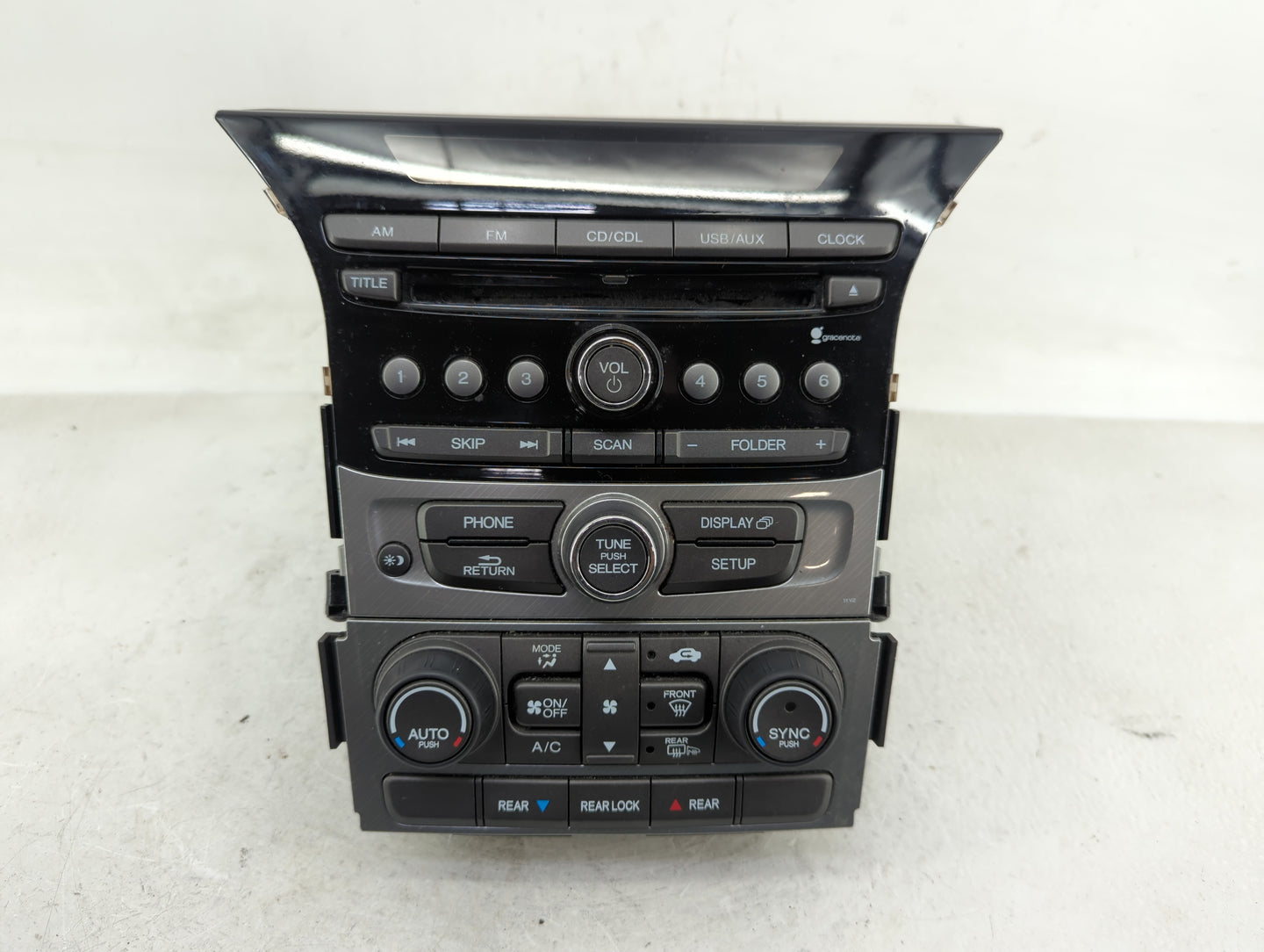 2013-2015 Honda Pilot Radio AM FM Cd Player Receiver Replacement P/N:39100-SZA-C211-M1 Fits Fits 2013 2014 2015 OEM Used Aut