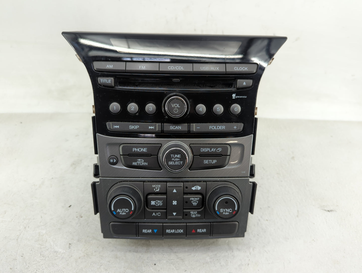 2013-2015 Honda Pilot Radio AM FM Cd Player Receiver Replacement P/N:39100-SZA-C211-M1 Fits Fits 2013 2014 2015 OEM Used Aut