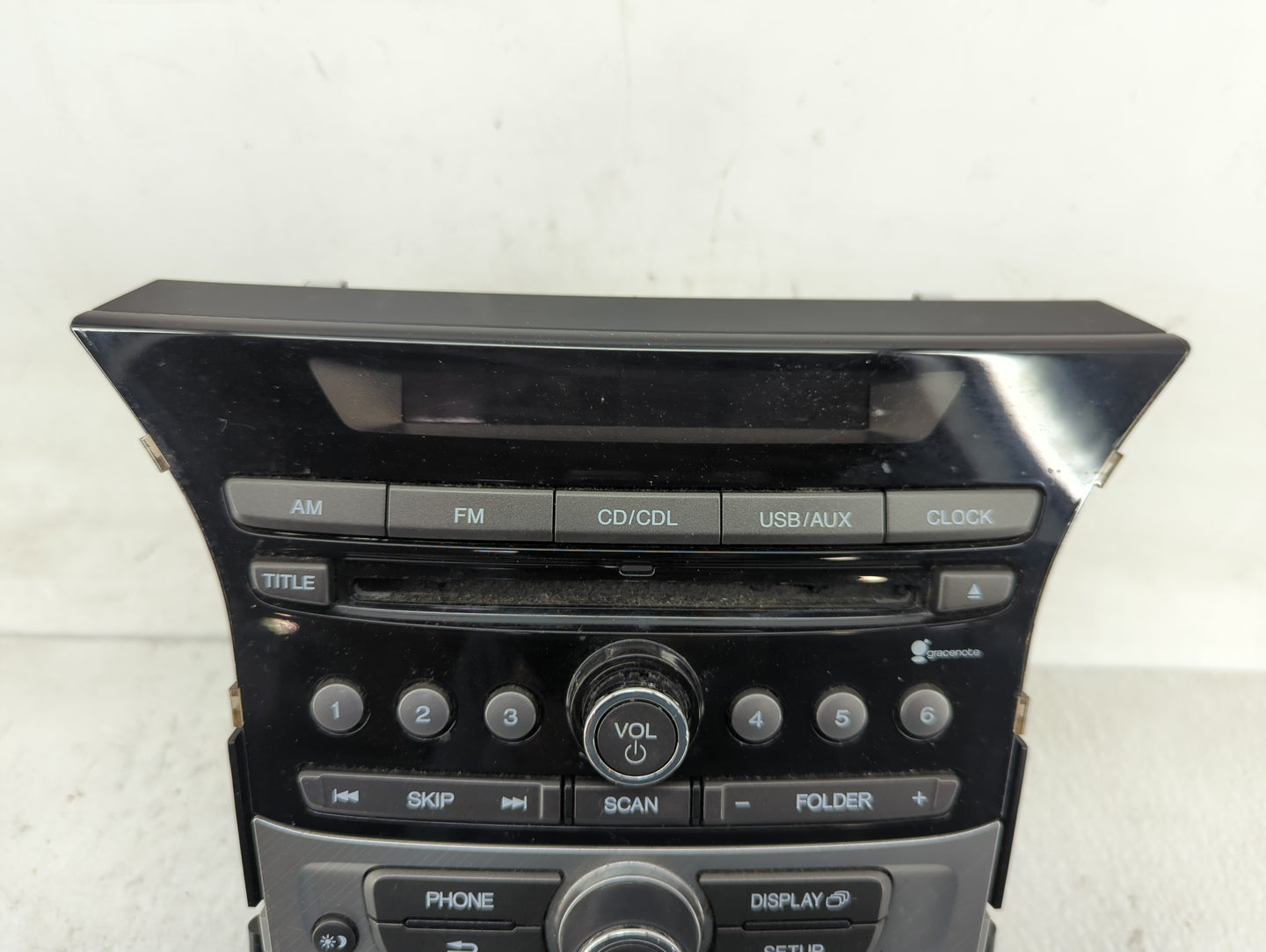 2013-2015 Honda Pilot Radio AM FM Cd Player Receiver Replacement P/N:39100-SZA-C211-M1 Fits Fits 2013 2014 2015 OEM Used Aut