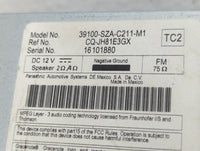 2013-2015 Honda Pilot Radio AM FM Cd Player Receiver Replacement P/N:39100-SZA-C211-M1 Fits Fits 2013 2014 2015 OEM Used Aut