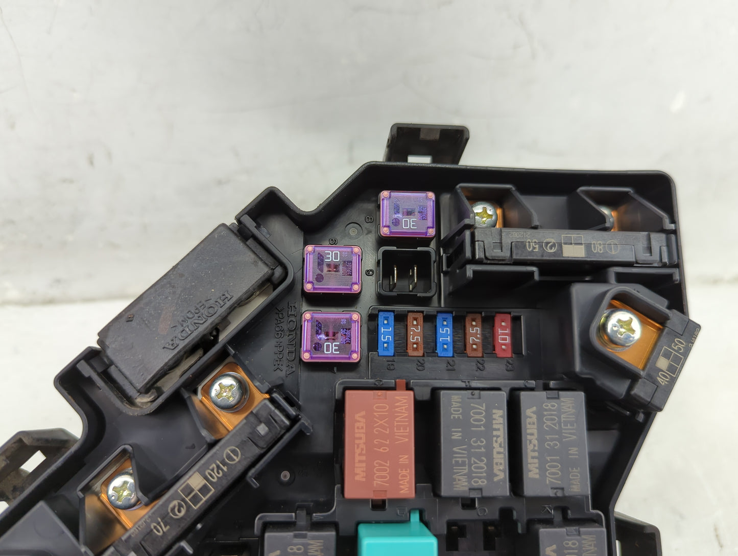 2012-2015 Honda Pilot Fusebox Fuse Box Panel Relay Module Fits Fits 2012 2013 2014 2015 OEM Used Auto Parts - Oemusedautopar