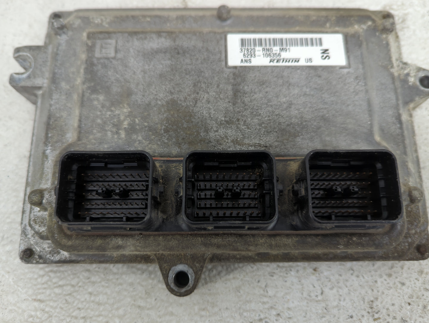 2013-2015 Honda Pilot PCM Engine Control Computer ECU ECM PCU OEM P/N:37820-RN0-M91 6293-106356 Fits Fits 2013 2014 2015 OEM
