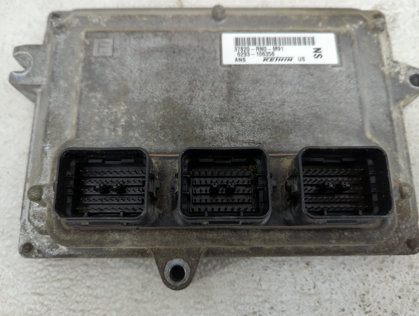 2013-2015 Honda Pilot PCM Engine Control Computer ECU ECM PCU OEM P/N:37820-RN0-M91 6293-106356 Fits Fits 2013 2014 2015 OEM