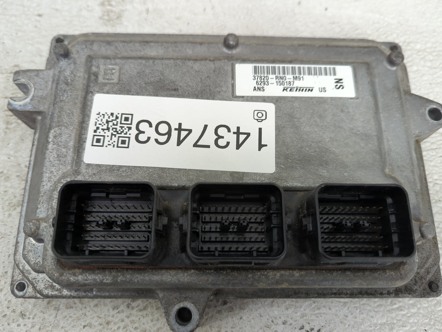 2013-2015 Honda Pilot PCM Engine Control Computer ECU ECM PCU OEM P/N:37820-RN0-M91 6293-150187 Fits Fits 2013 2014 2015 OEM