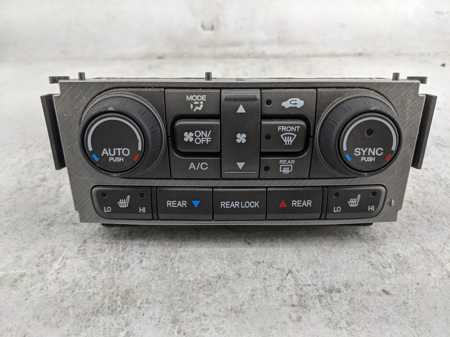 2012-2015 Honda Pilot Climate Control Module Temperature AC/Heater Replacement Fits Fits 2012 2013 2014 2015 OEM Used Auto P