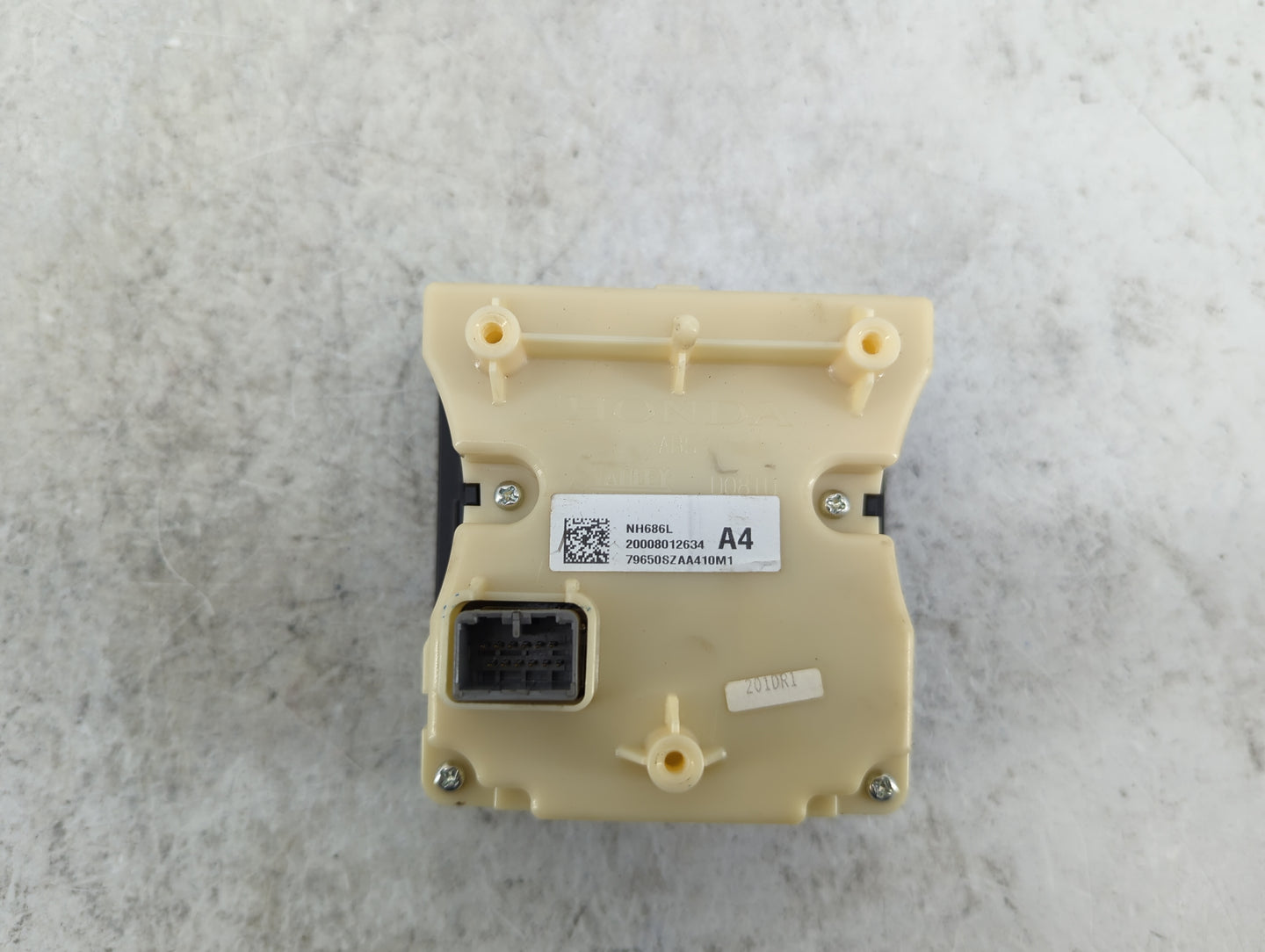 2009-2015 Honda Pilot Climate Control Module Temperature AC/Heater Replacement P/N:79650SZAA410M1 NH686L Fits OEM Used Auto 