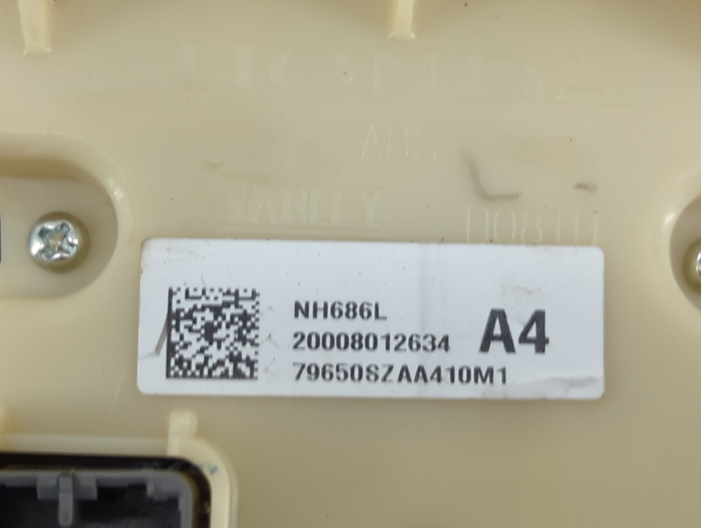 2009-2015 Honda Pilot Climate Control Module Temperature AC/Heater Replacement P/N:79650SZAA410M1 NH686L Fits OEM Used Auto 