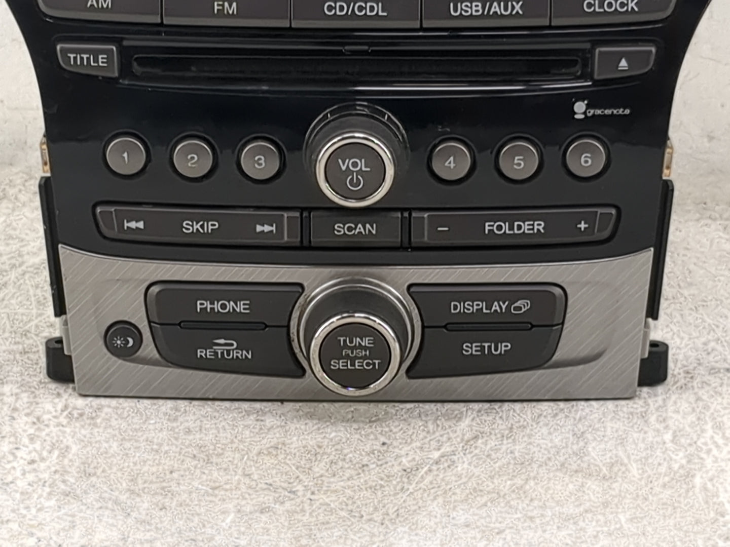 2013-2015 Honda Pilot Radio AM FM Cd Player Receiver Replacement P/N:39100-SZA-C211-M1 CQ-JH81E3GX Fits Fits 2013 2014 2015 