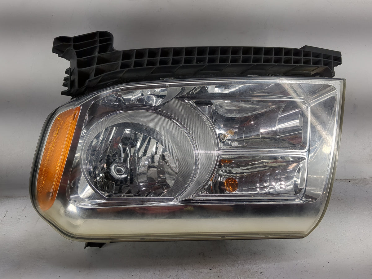 2012-2015 Honda Pilot Driver Left Oem Head Light Headlight Lamp Black - Oemusedautoparts1.com