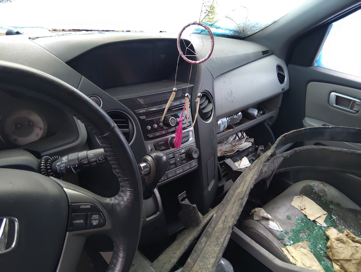 2012-2015 Honda Pilot Radio AM FM Cd Player Receiver Replacement Fits 2012 2013 2014 2015 OEM Used Auto Parts - Oemusedautop