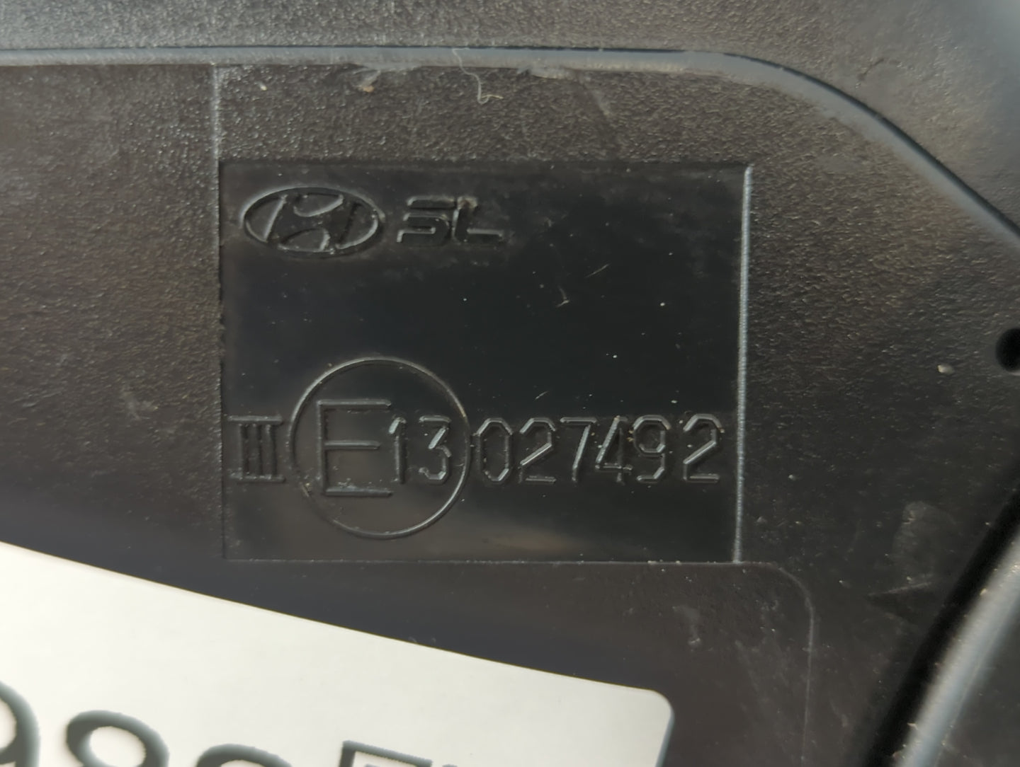 2012-2014 Hyundai Accent Driver Side View Mirror - Left Door Mirror OEM Used - Oemusedautoparts1.com