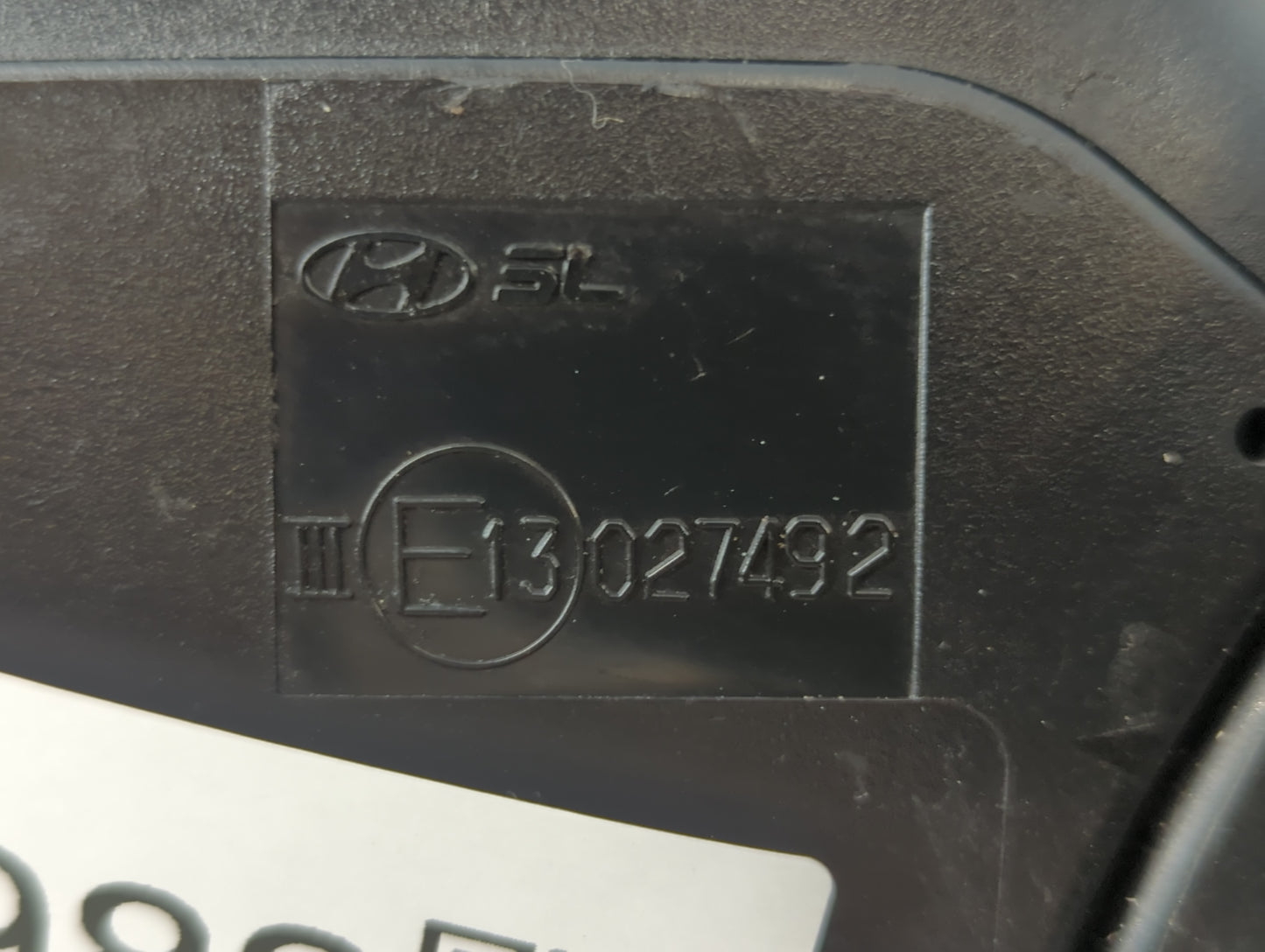 2012-2014 Hyundai Accent Driver Side View Mirror - Left Door Mirror OEM Used - Oemusedautoparts1.com