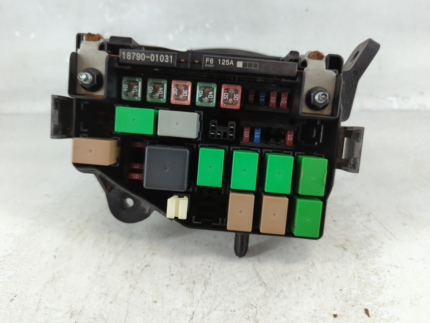 2012-2013 Hyundai Accent Fusebox Fuse Box Panel Relay Module P/N:912211R473 91221-1R713 Fits Fits 2012 2013 OEM Used Auto Pa