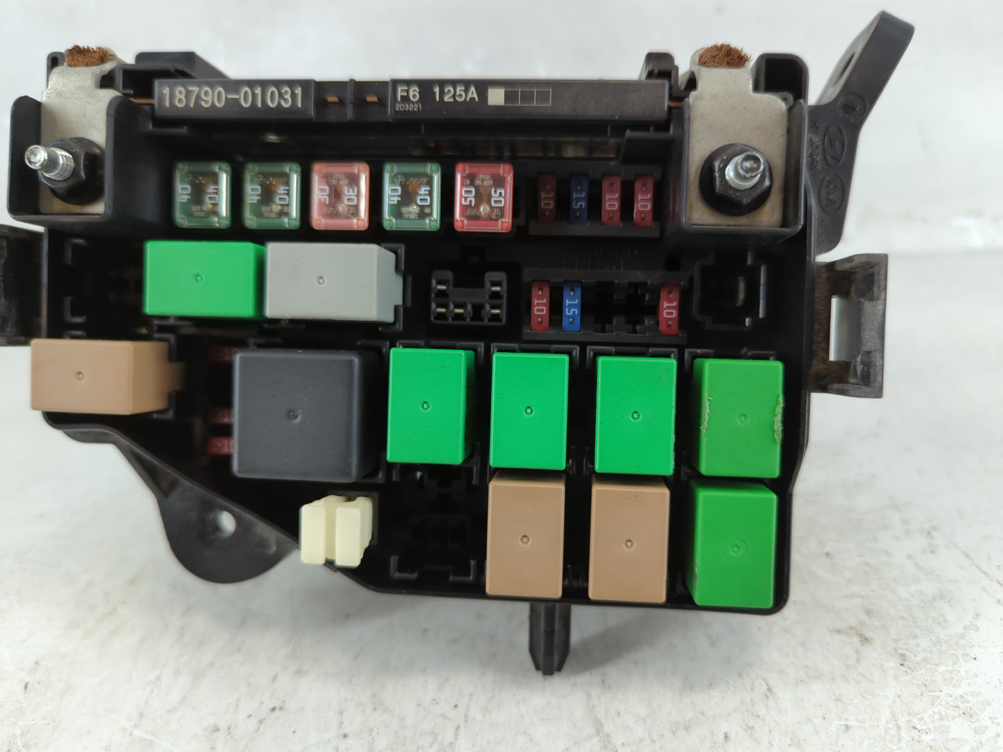 2012-2013 Hyundai Accent Fusebox Fuse Box Panel Relay Module P/N:912211R473 91221-1R713 Fits Fits 2012 2013 OEM Used Auto Pa