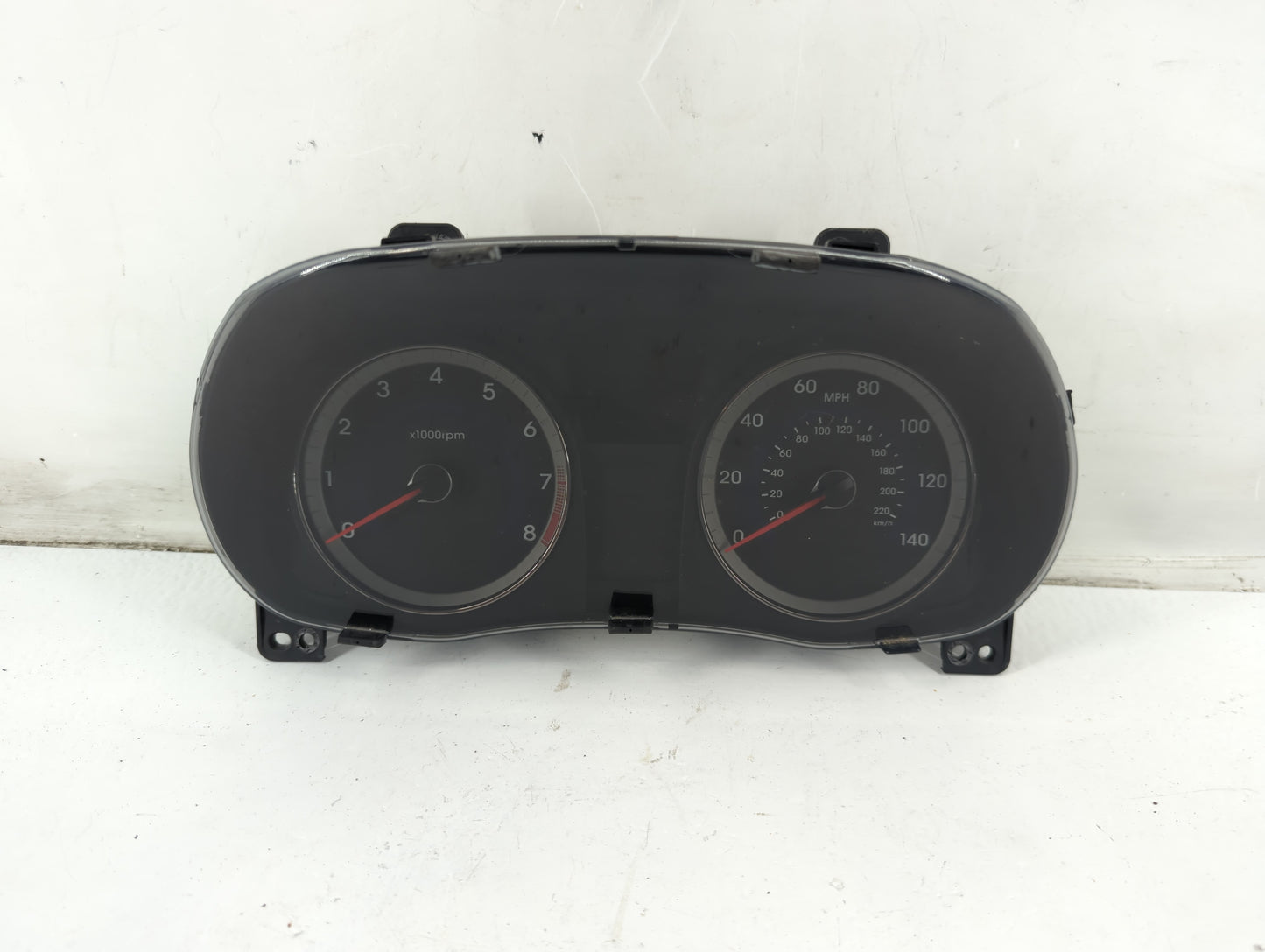 2012-2014 Hyundai Accent Instrument Cluster Speedometer Gauges P/N:94001-1R010 Fits Fits 2012 2013 2014 OEM Used Auto Parts 