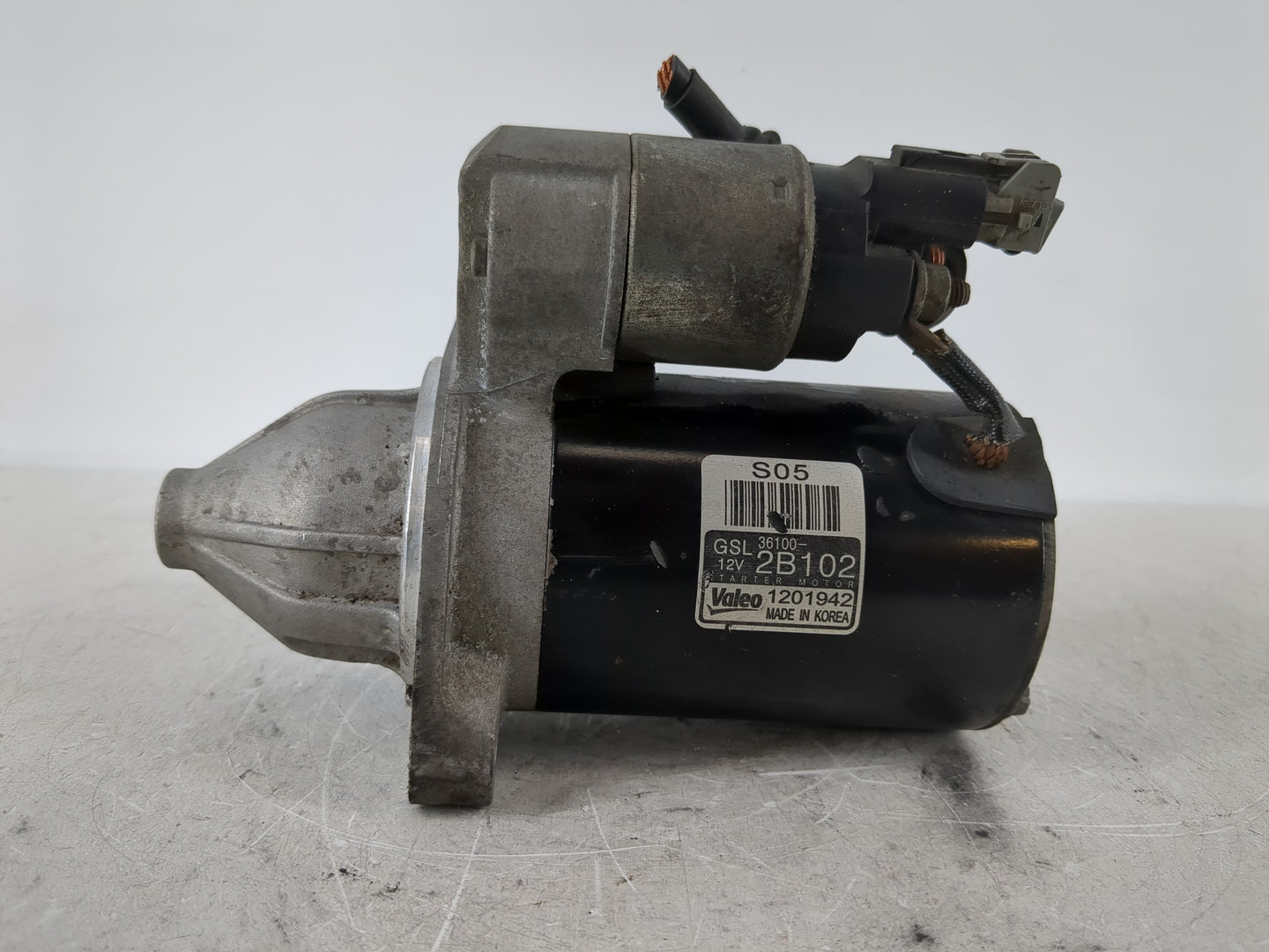 2012-2017 Hyundai Accent Car Starter Motor Solenoid OEM P/N:36100-2B102 Fits Fits 2012 2013 2014 2015 2016 2017 OEM Used Aut