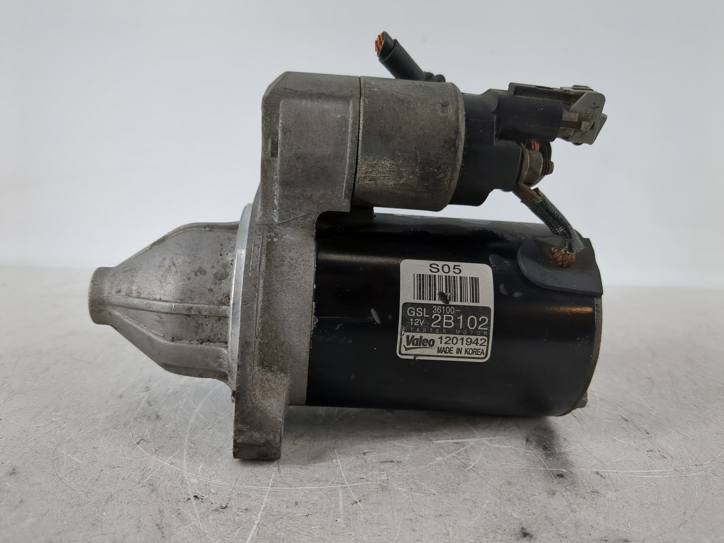 2012-2017 Hyundai Accent Car Starter Motor Solenoid OEM P/N:36100-2B102 Fits Fits 2012 2013 2014 2015 2016 2017 OEM Used Aut