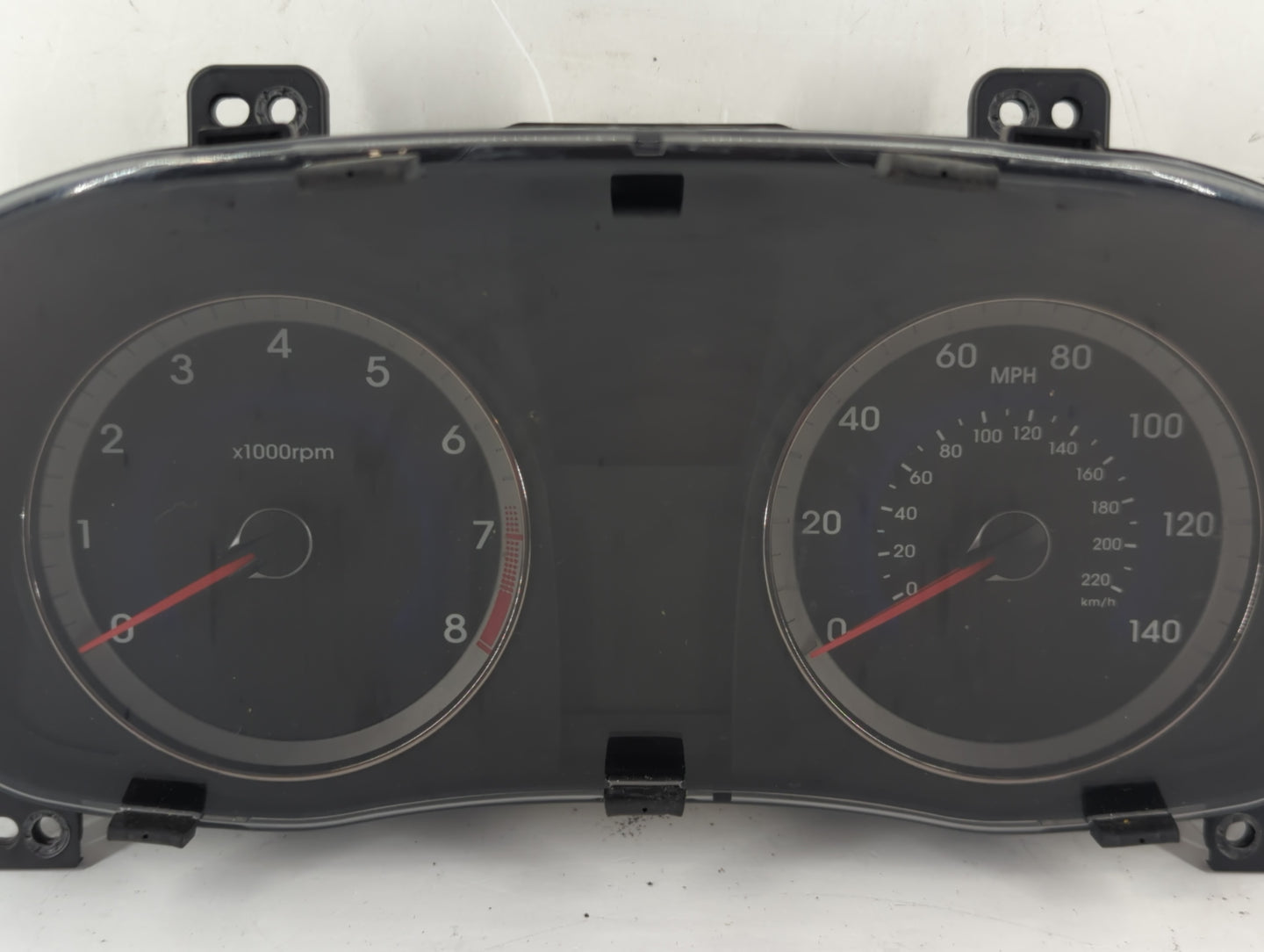 2012-2013 Hyundai Accent Instrument Cluster Speedometer Gauges P/N:94001-1R000 Fits Fits 2012 2013 OEM Used Auto Parts - Oem