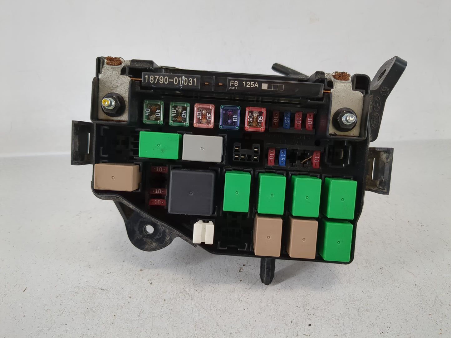 2012-2013 Hyundai Accent Fusebox Fuse Box Panel Relay Module P/N:912211R714 Fits Fits 2012 2013 OEM Used Auto Parts - Oemuse