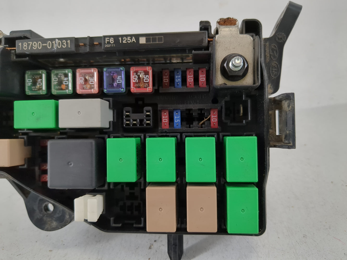 2012-2013 Hyundai Accent Fusebox Fuse Box Panel Relay Module P/N:912211R714 Fits Fits 2012 2013 OEM Used Auto Parts - Oemuse