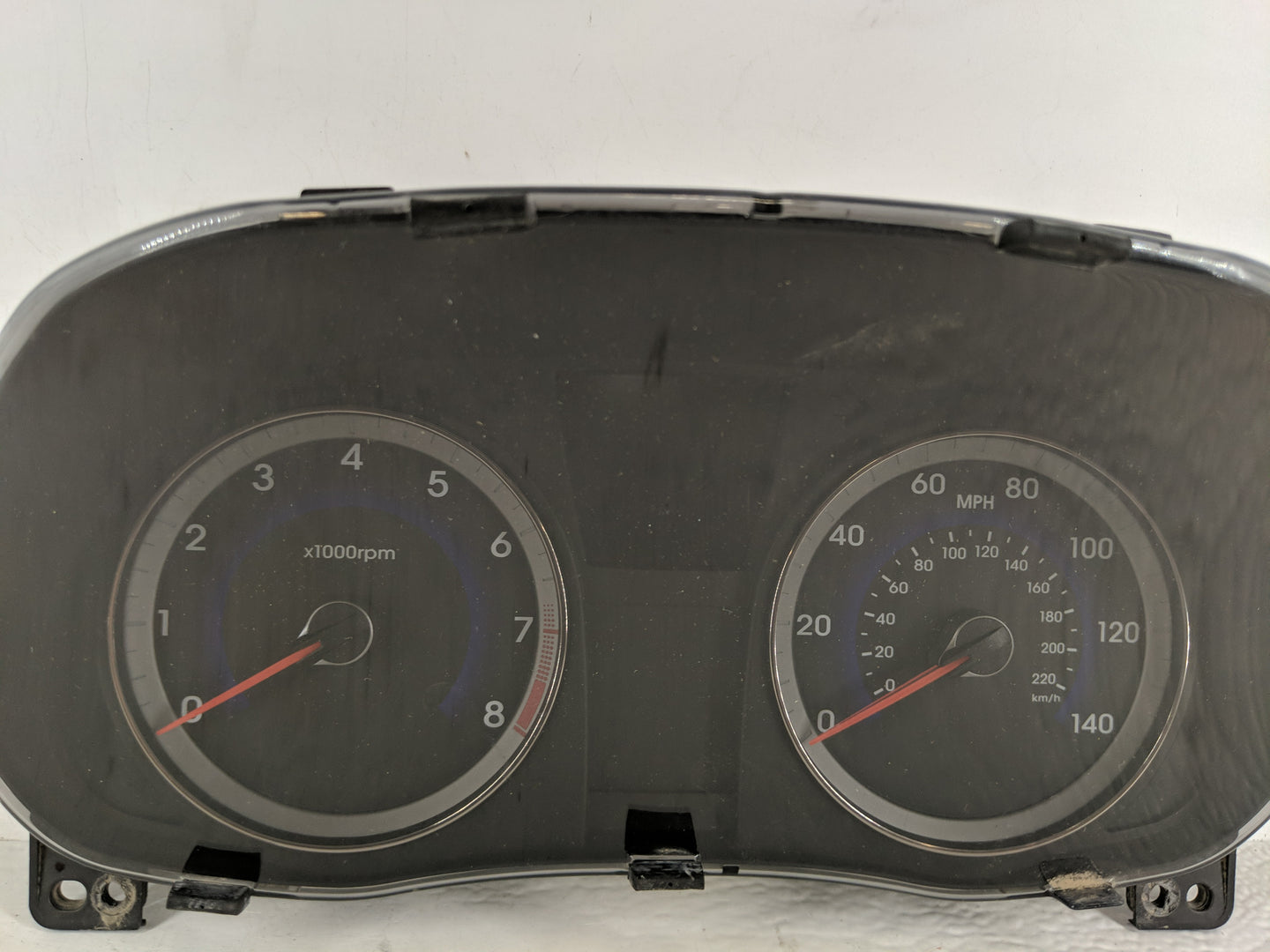 2012-2014 Hyundai Accent Instrument Cluster Speedometer Gauges P/N:94001-1R010 Fits Fits 2012 2013 2014 OEM Used Auto Parts 