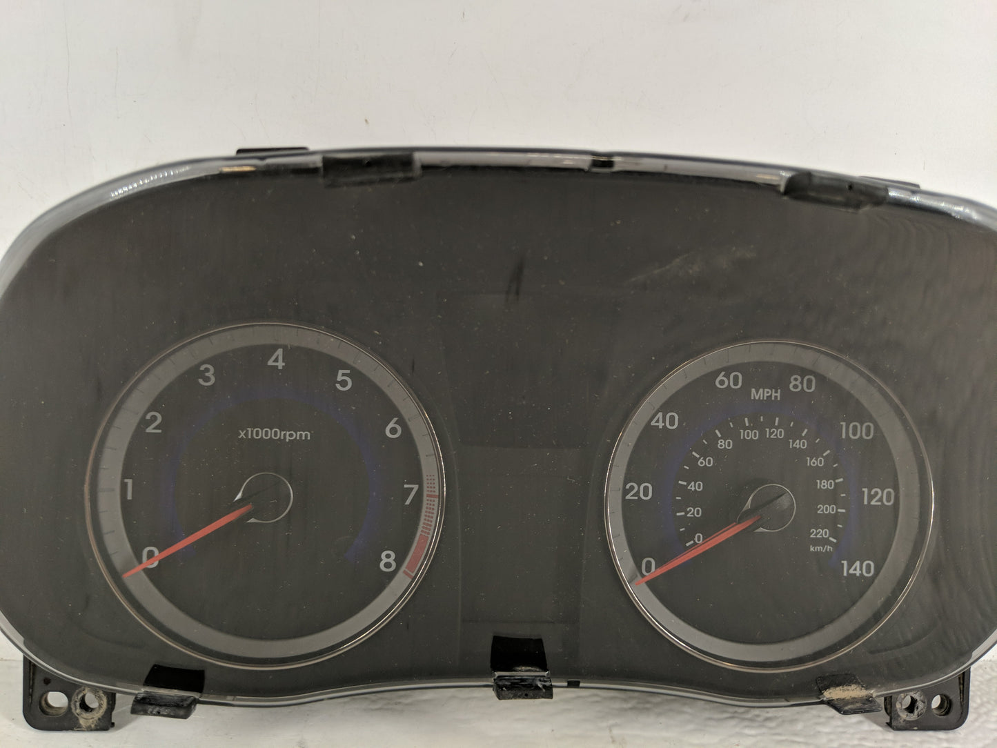 2012-2014 Hyundai Accent Instrument Cluster Speedometer Gauges P/N:94001-1R010 Fits Fits 2012 2013 2014 OEM Used Auto Parts 