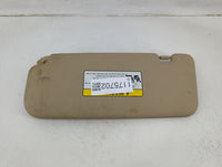 2012-2013 Hyundai Accent Sun Visor Shade Replacement Passenger Right Mirror Fits Fits 2012 2013 OEM Used Auto Parts - Oemuse