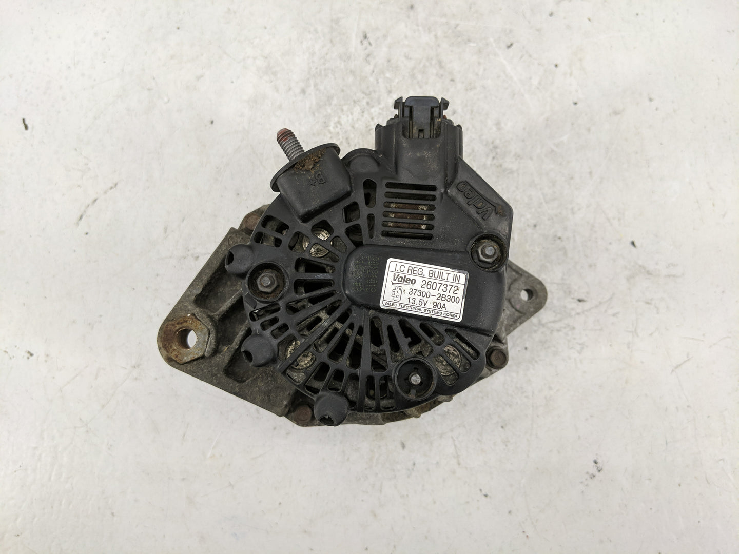 2012-2014 Hyundai Accent Alternator Replacement Generator Charging Assembly Engine OEM P/N:37300-2B300 Fits OEM Used Auto Pa