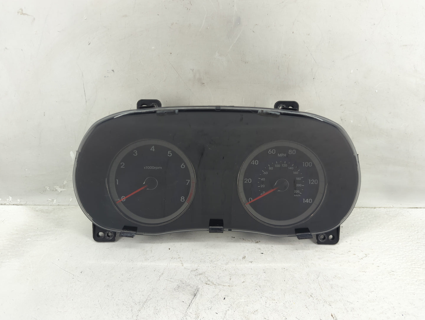 2012-2014 Hyundai Accent Instrument Cluster Speedometer Gauges P/N:94001-1R010 Fits Fits 2012 2013 2014 OEM Used Auto Parts 