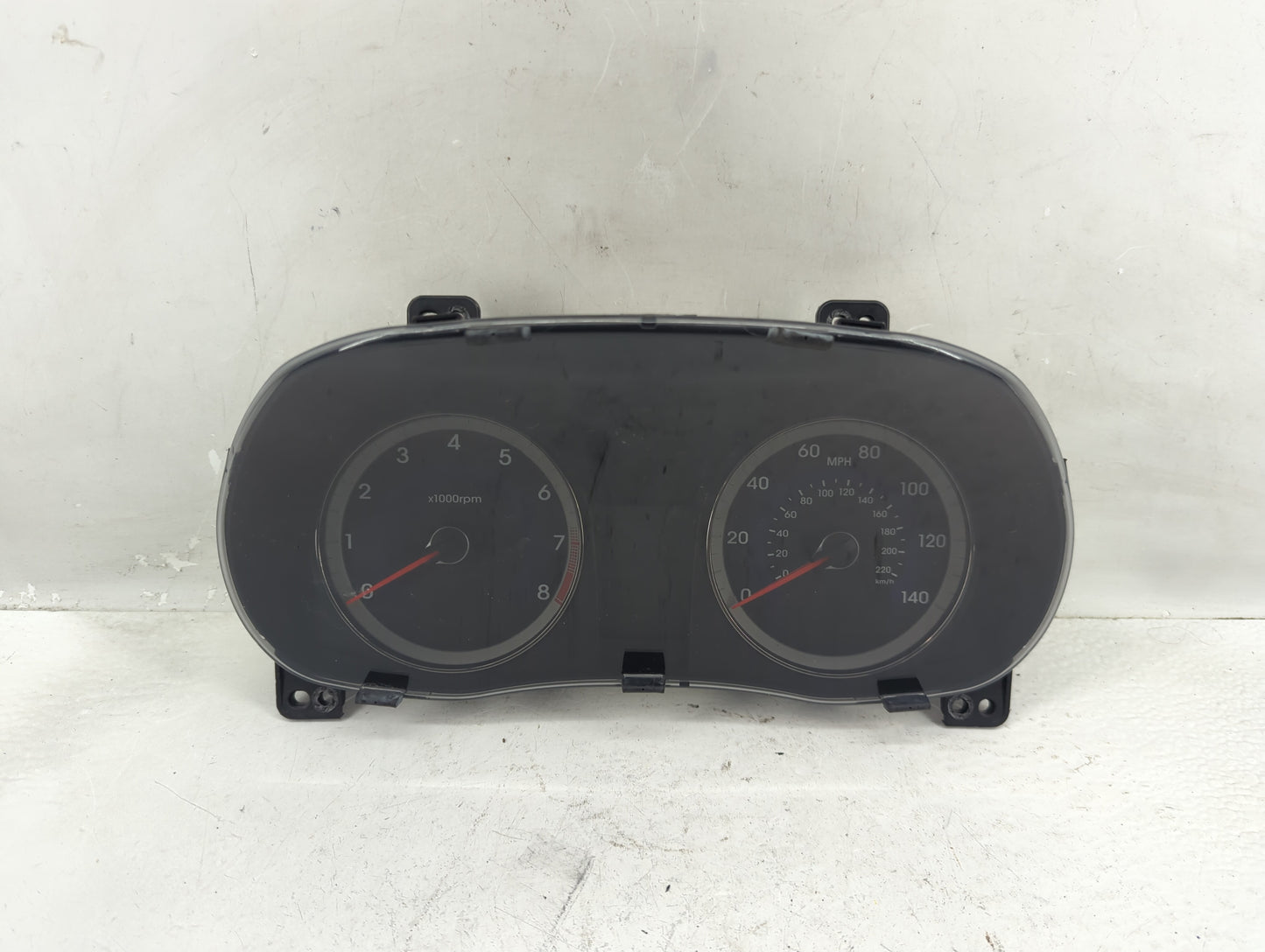 2012-2014 Hyundai Accent Instrument Cluster Speedometer Gauges P/N:94001-1R010 Fits Fits 2012 2013 2014 OEM Used Auto Parts 