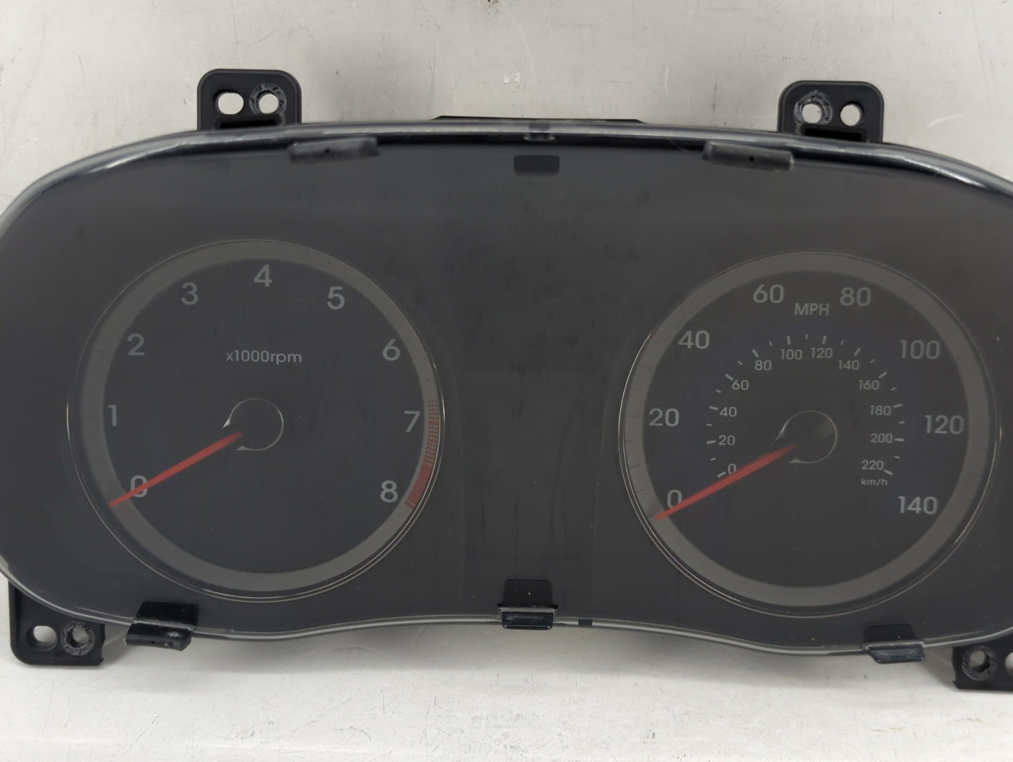 2012-2013 Hyundai Accent Instrument Cluster Speedometer Gauges P/N:94001-1R000 Fits Fits 2012 2013 OEM Used Auto Parts - Oem