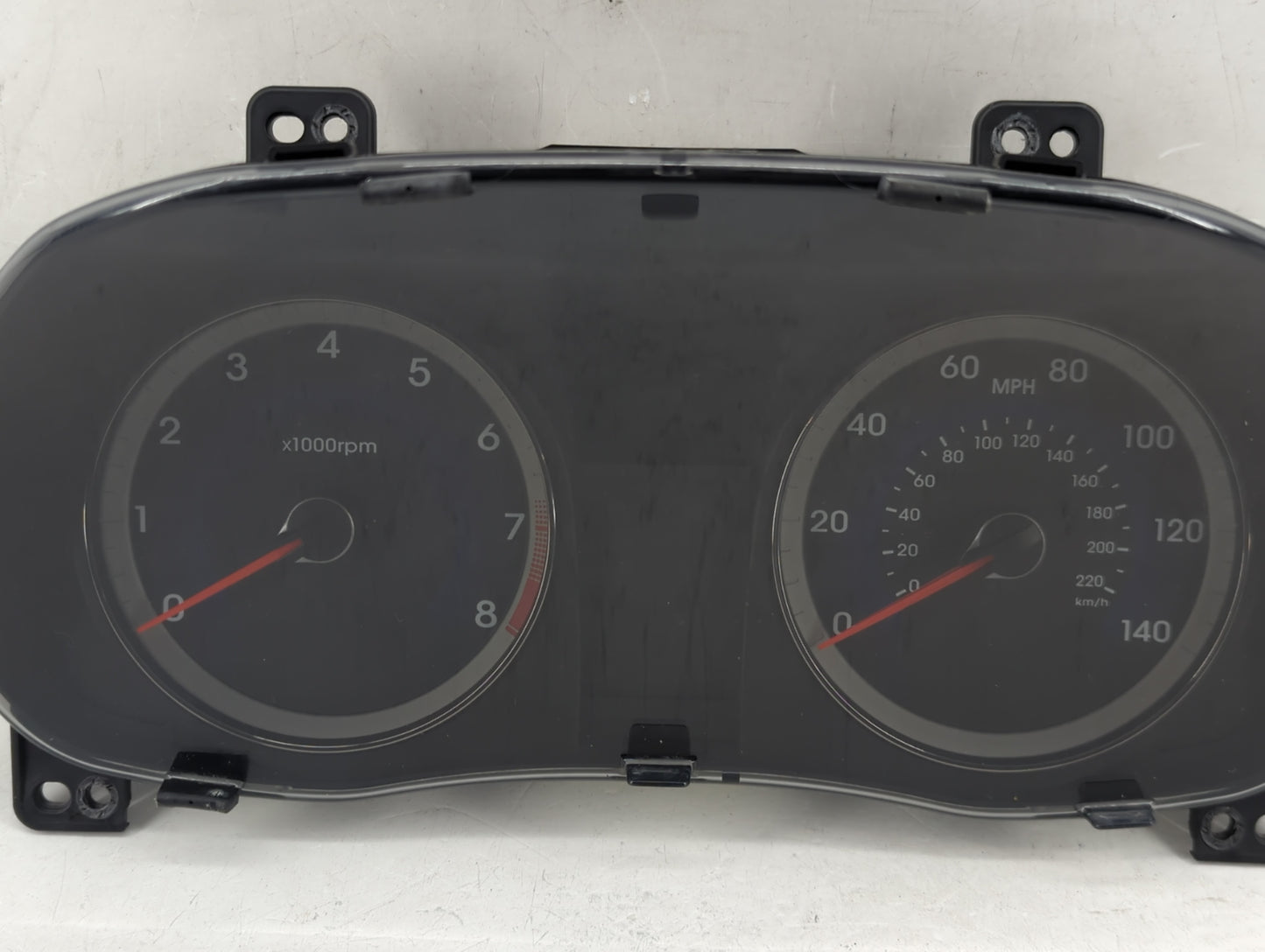 2012-2013 Hyundai Accent Instrument Cluster Speedometer Gauges P/N:94001-1R000 Fits Fits 2012 2013 OEM Used Auto Parts - Oem
