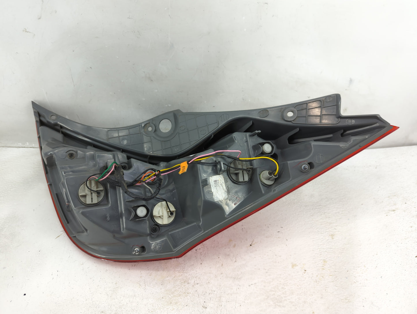 2012-2014 Hyundai Accent Tail Light Assembly Driver Left OEM P/N:09242CC01 Fits Fits 2012 2013 2014 OEM Used Auto Parts - Oe