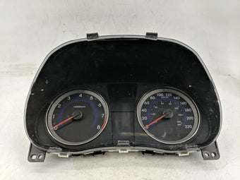 compare product 2012-2013 Hyundai Accent Instrument Cluster Speedometer Gauges P/N:94002-1R100 Fits Fits 2012 2013 OEM Used Auto Parts