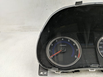 2012-2013 Hyundai Accent Instrument Cluster Speedometer Gauges P/N:94002-1R100 Fits Fits 2012 2013 OEM Used Auto Parts