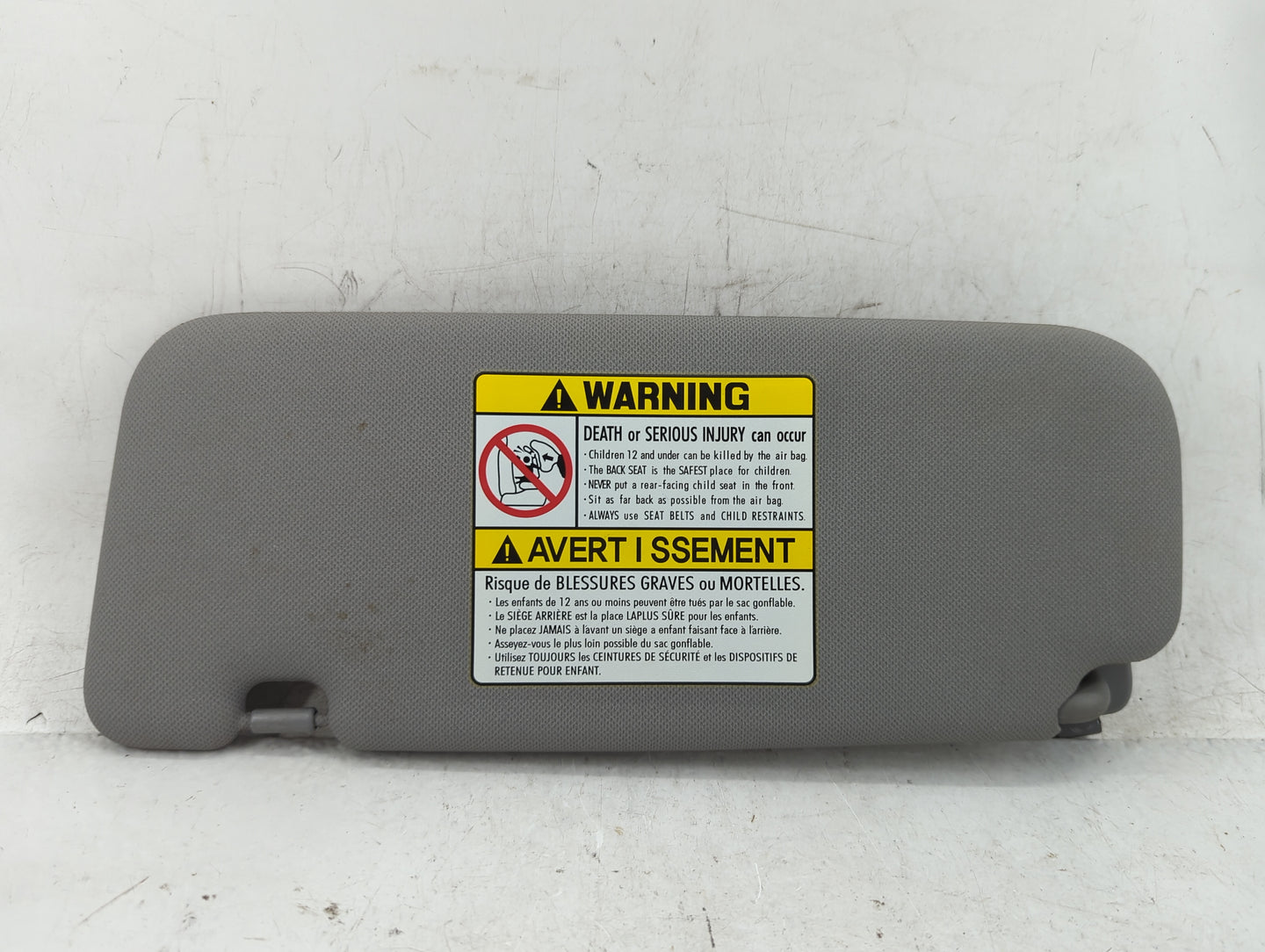 2012-2013 Hyundai Accent Sun Visor Shade Replacement Passenger Right Mirror Fits Fits 2012 2013 OEM Used Auto Parts - Oemuse