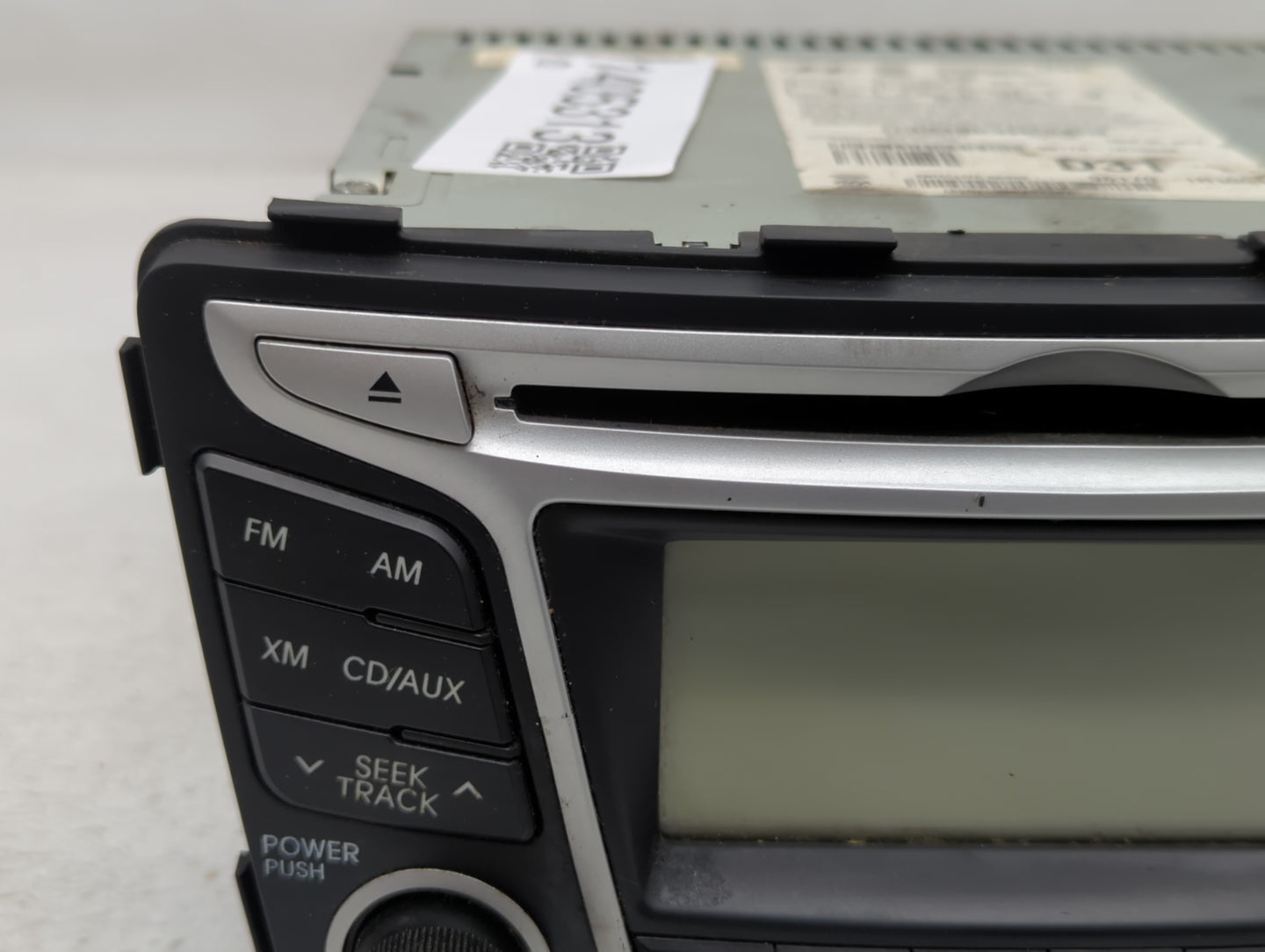 2012-2014 Hyundai Accent Radio AM FM Cd Player Receiver Replacement P/N:96170-1R1004X Fits Fits 2012 2013 2014 OEM Used Auto