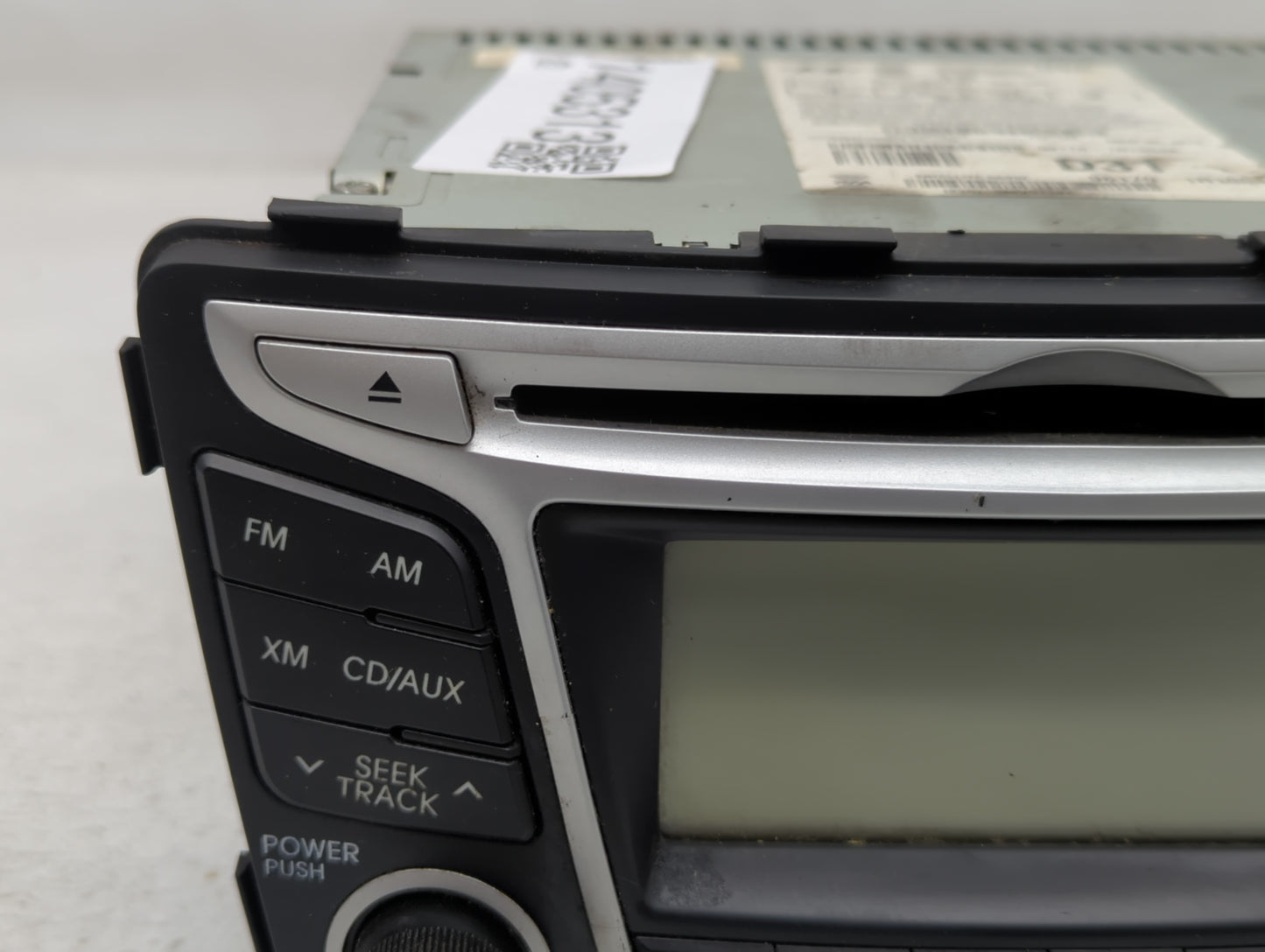 2012-2014 Hyundai Accent Radio AM FM Cd Player Receiver Replacement P/N:96170-1R1004X Fits Fits 2012 2013 2014 OEM Used Auto