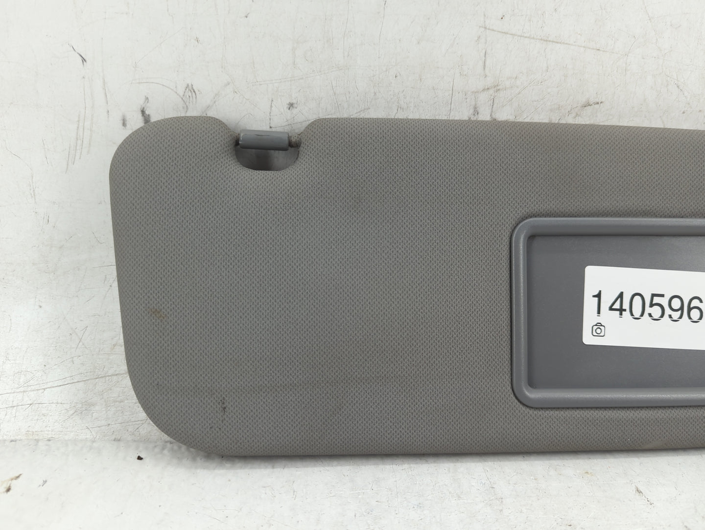 2012-2013 Hyundai Accent Sun Visor Shade Replacement Passenger Right Mirror Fits Fits 2012 2013 OEM Used Auto Parts - Oemuse