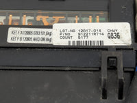 2012-2013 Hyundai Accent Fusebox Fuse Box Panel Relay Module P/N:912211R714 Fits Fits 2012 2013 OEM Used Auto Parts - Oemuse