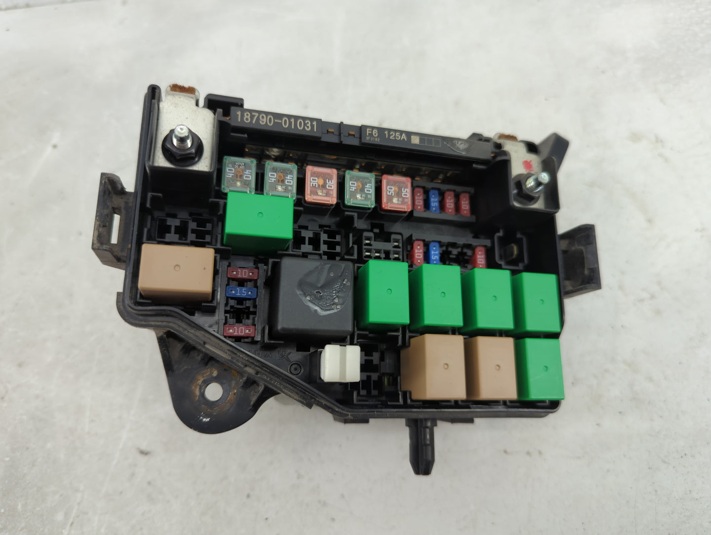 2013-2014 Hyundai Accent Fusebox Fuse Box Panel Relay Module P/N:91220-1R415 Fits Fits 2013 2014 OEM Used Auto Parts - Oemus