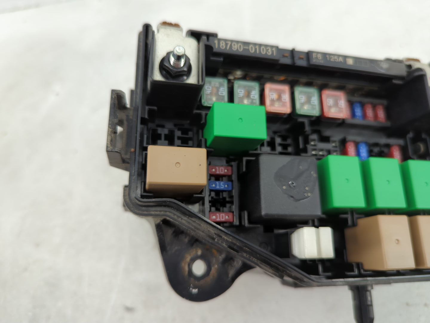 2013-2014 Hyundai Accent Fusebox Fuse Box Panel Relay Module P/N:91220-1R415 Fits Fits 2013 2014 OEM Used Auto Parts - Oemus