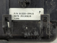 2013-2014 Hyundai Accent Fusebox Fuse Box Panel Relay Module P/N:91220-1R415 Fits Fits 2013 2014 OEM Used Auto Parts - Oemus